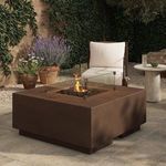 Product Image 3 for Donovan Square Fire Pit Wind Guard Kit - Tempered Glass from Four Hands