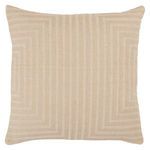Product Image 3 for Neutra Light Taupe Geometric Polyester Throw Pillow from Jaipur 
