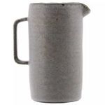 Product Image 2 for Tiburon Pitcher, Ceramic   Light Grey Glaze from Homart