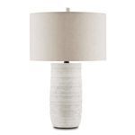 Product Image 2 for Innkeeper White Terracotta Table Lamp from Currey & Company