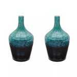 Product Image 1 for Emerald Ombre Bottle   Set Of 2 from Elk Home