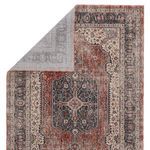 Product Image 5 for Temple Medallion Gray/ Red Rug from Jaipur 