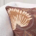 Product Image 4 for Folly Linen Fabric Hand Embroidered Throw Pillow from Classic Home