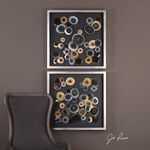 Product Image 1 for Uttermost Discs Wall Art Squares S/2 from Uttermost