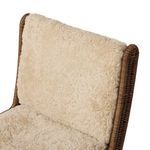 Product Image 8 for Katrine Dining Chair - Beige Shorn Shearling from Four Hands