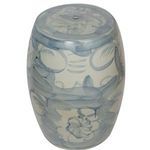 Product Image 8 for Blue & White Silla Twisted Flower Garden Stool from Legend of Asia