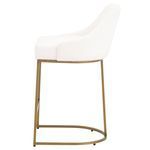 Product Image 3 for Parissa White Counter Stool (Set Of 2) from Essentials for Living