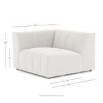 Product Image 15 for Langham Channeled Sectional Pieces from Four Hands
