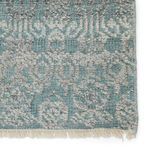 Product Image 3 for Kora Hand-Knotted Trellis Blue/ Gray Rug from Jaipur 