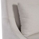 Product Image 3 for Coley White Linen Armless Chair from Uttermost