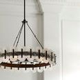 Product Image 9 for Rondelle Blackened Iron Chandelier from Arteriors