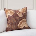 Product Image 3 for Folly Linen Fabric Hand Embroidered Throw Pillow from Classic Home