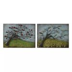 Product Image 1 for Set Of 2 Metal Autumn And Spring Pictures from Elk Home