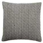 Estes White/ Dark Gray Geometric Down Throw Pillow 22 Inch image 2