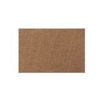 Macro view of the warm brown linen fabric texture on Betty Cushion