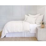 Product Image 3 for Blake Cream / Grey Striped Linen King Duvet Cover from Pom Pom at Home