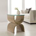 Product Image 2 for Melange Tempered Glass & Rope Lenny Woven End Table from Hooker Furniture