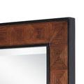 Product Image 7 for Dorian Black Oak Veneer Floor Mirror from Currey & Company