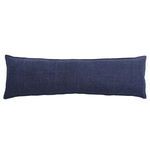 Product Image 1 for Montauk 18" x 60" Decorative Body Pillow with Insert - Indigo from Pom Pom at Home