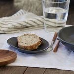 Product Image 2 for Livia Ceramic Stoneware Oval Plate, Set of 6 - Matte Black from Costa Nova