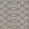 Adler Slate Rug in neutral gray with a high/low textured geometric Moroccan-style pattern in wool and cotton