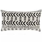 Product Image 1 for Cadiz Ivory/Black Pillow (Set Of 2) from Classic Home Furnishings