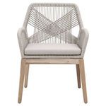 Loom Outdoor Woven Arm Chair, Set of 2 image 1