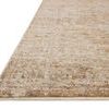 Close-up angled view highlighting the rug’s low pile and soft textured surface