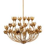 Product Image 1 for Dogwood Antique Brass Chandelier from Jamie Young