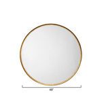 Product Image 3 for Refined Large Gold Mirror from Jamie Young