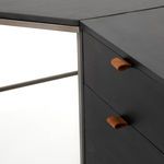 Product Image 8 for Trey Desk System With Filing Credenza - Black Wash Poplar from Four Hands