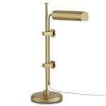 Product Image 4 for Satire Brass Industrial Table Lamp from Currey & Company