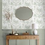 Product Image 3 for Laura Ashley Tuileries Sage Green Wallpaper from Graham & Brown