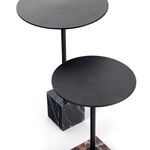 Product Image 5 for Delia End Table, Set Of 2 Matte Black from Four Hands