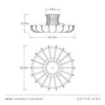 Product Image 6 for Chambers Small Flush Mount from Arteriors