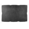 Top-down detailed view of the stippled matte tabletop of Bower Side Table