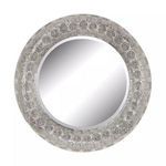 Product Image 1 for Embossed Metal Frame Frame Mirror from Elk Home