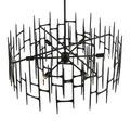 Product Image 10 for Attingham Black Chandelier from Currey & Company