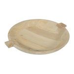 Product Image 6 for Sandblasted Wooden Bowl Set of 2 from BIDKHome