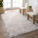 Product Image 5 for Fortier Floral Silver/Slate Rug from Jaipur 
