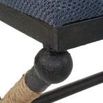 Product Image 6 for Firth Rustic Navy Sofa Bench from Uttermost
