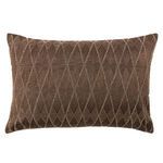 Product Image 2 for Milton Dark Brown Geometric Lumbar Pillow from Jaipur 