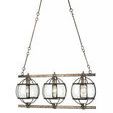 Product Image 1 for Broxton Rectangular Chandelier from Currey & Company