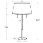 Product Image 5 for Southern Living Daisy Table Lamp from Regina Andrew Design