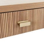Product Image 4 for Larkin Two Drawer Desk With Fluted Detail In Natural Oak from Worlds Away