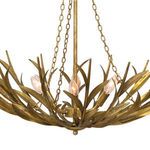 Product Image 4 for River Reed Basin Antique Gold Leaf Large Chandelier from Regina Andrew Design
