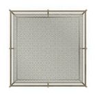 Product Image 3 for Gold Glass Modern Square Perfectly Square Cocktail Table from Caracole