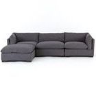 Product Image 11 for Westwood 3 Piece Sectional W/ Ottoman from Four Hands