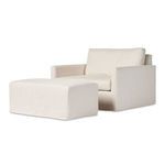 Product Image 1 for Maddox Slipcover Chair With Ottoman from Four Hands