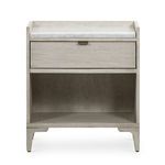 Product Image 5 for Viggo Vintage 1-Drawer White Oak Nightstand  from Four Hands